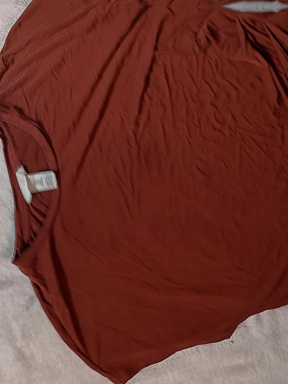 H&M Rust Short Sleeve Women's Tee
